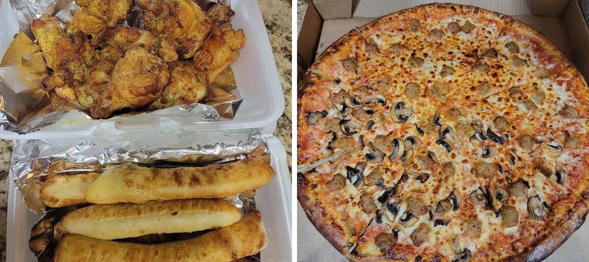Pop's Pizza Menu